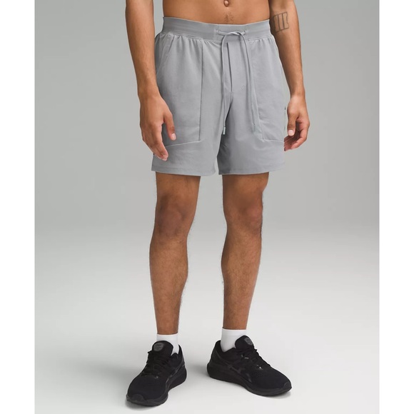lululemon athletica Other - New Lululemon License to Train Linerless Short 7" in Rhino Grey Medium